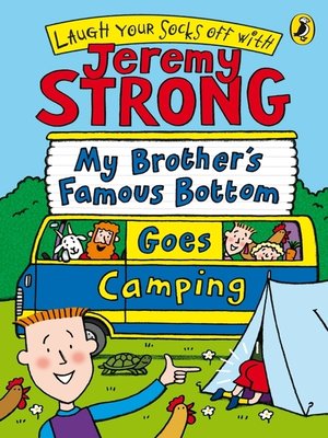 cover image of My Brother's Famous Bottom Goes Camping